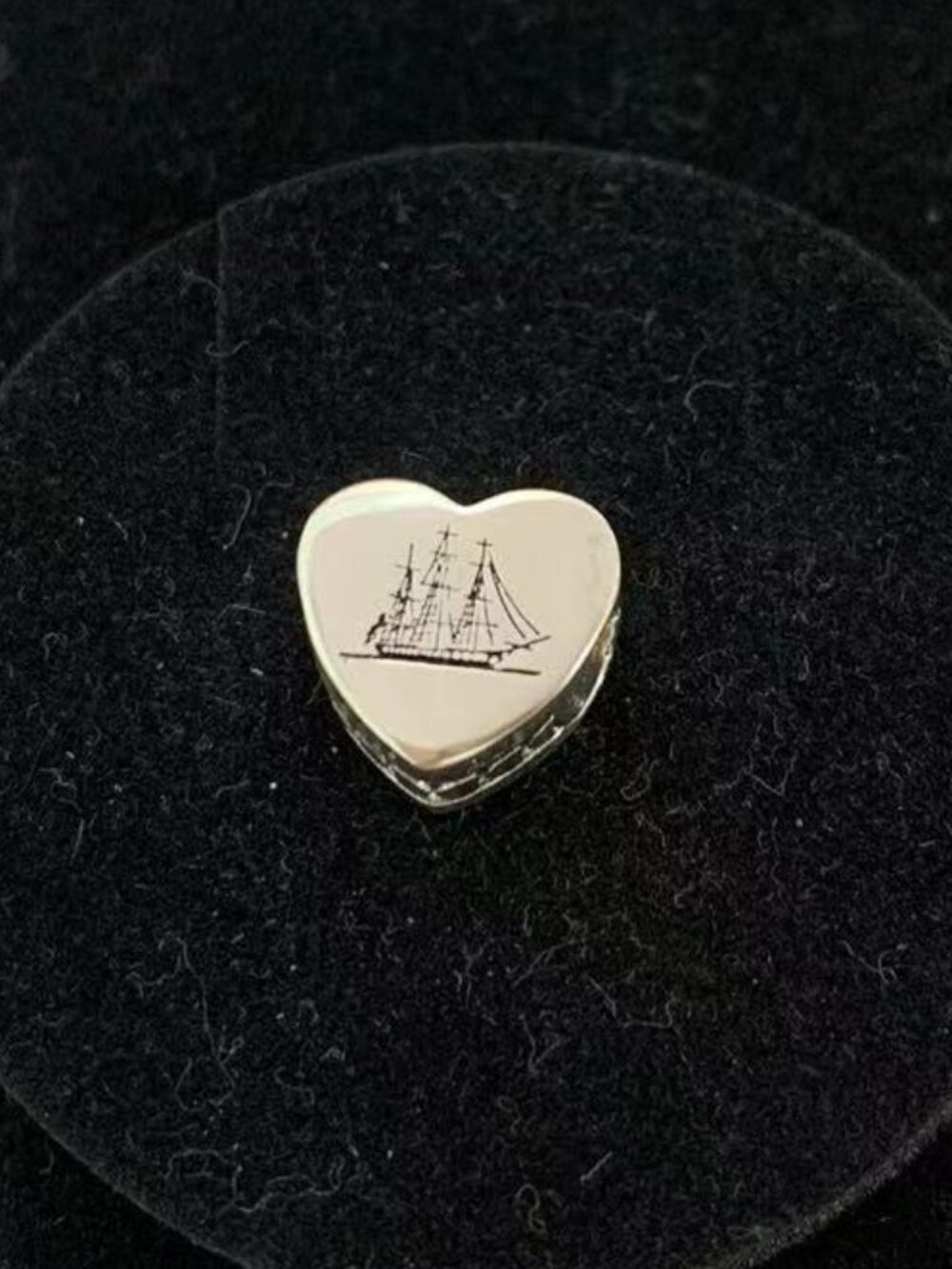 Pandora Boston Bead Charm Travel Charm S925 Sterling Silver Jewelry